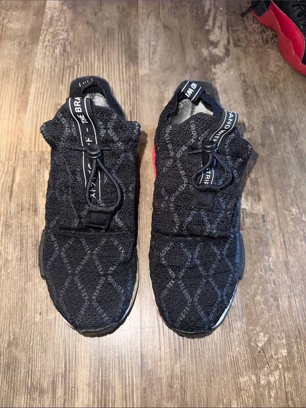 Adidas NMD Sneakers with Lace Toggle